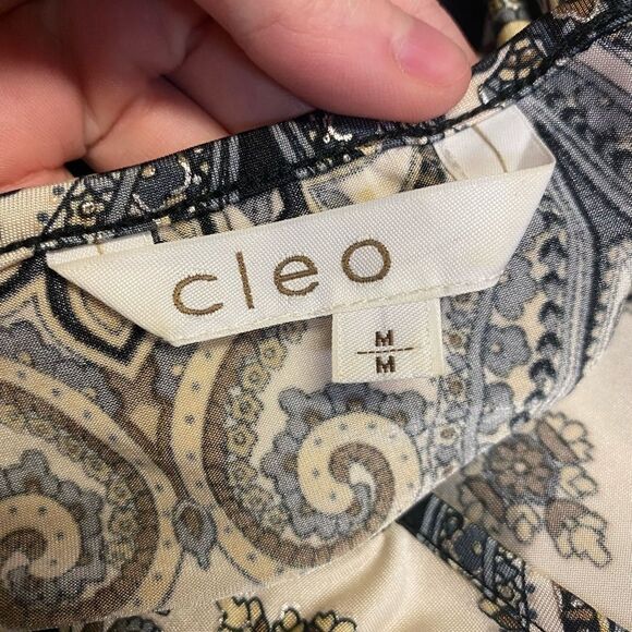 Cleo | Women's Abstract Blouse - Picture 5 of 5
